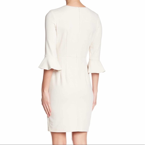 Ruffle cuff sheath dress! - Picture 2 of 2